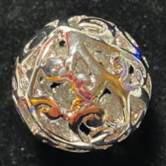 Handcrafted Double-Link Silver/Navy Bead Necklace Three-Time PoshParty Host Pick - Picture 5 of 16